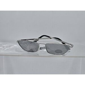 A.J. Morgan Eyewear Slim UH HUH, Silver Mirror Sunglasses UV 400